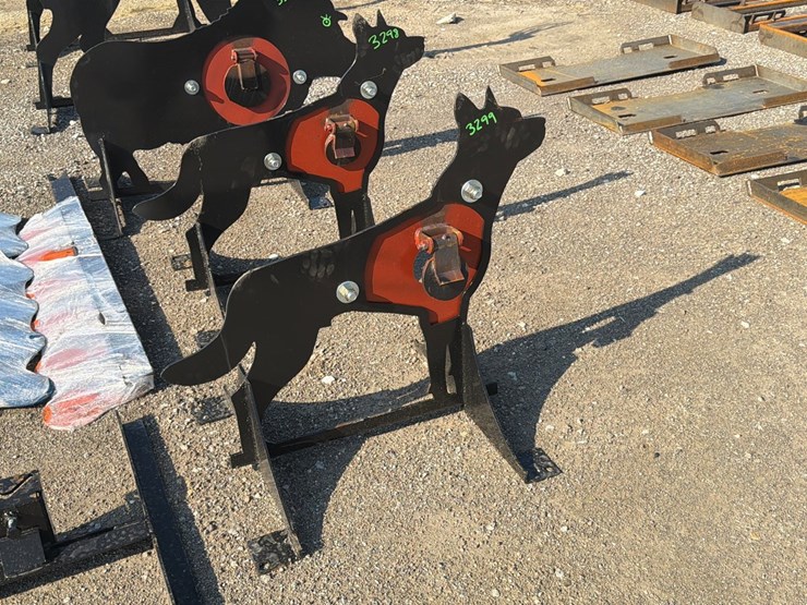 kit-containers-3/8"-ar500-steel-coyote-shooting-target-image-2