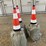(60)-unused-florescent-safety-traffic-cones.-image-1