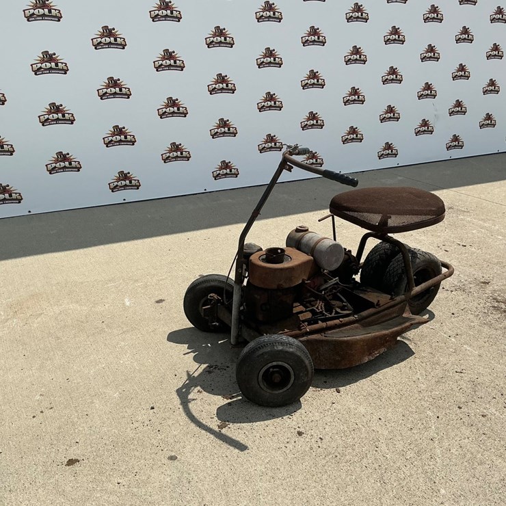 #5554 • Vintage Riding Mower / Motorized Cart