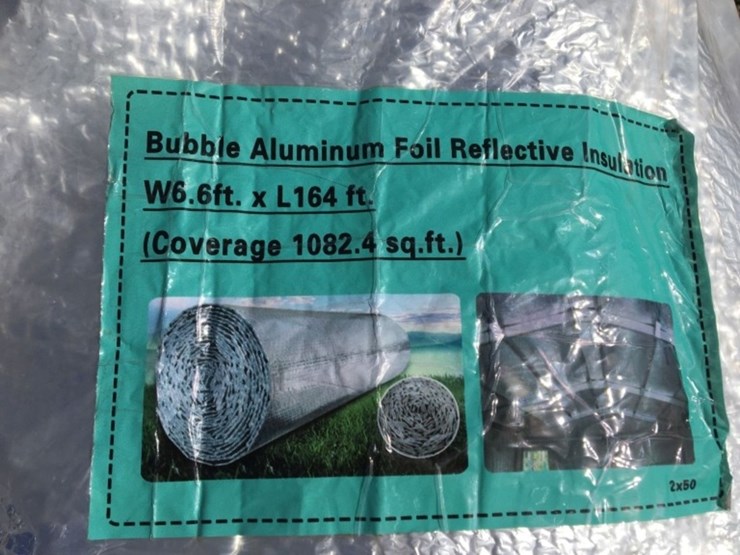 unused-164ft-x-6.6ft-bubble-aluminum-foil-image-3