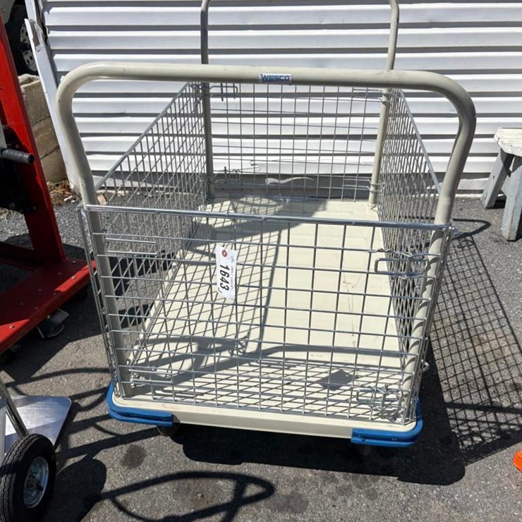 Wire Cage on 4 Castors
