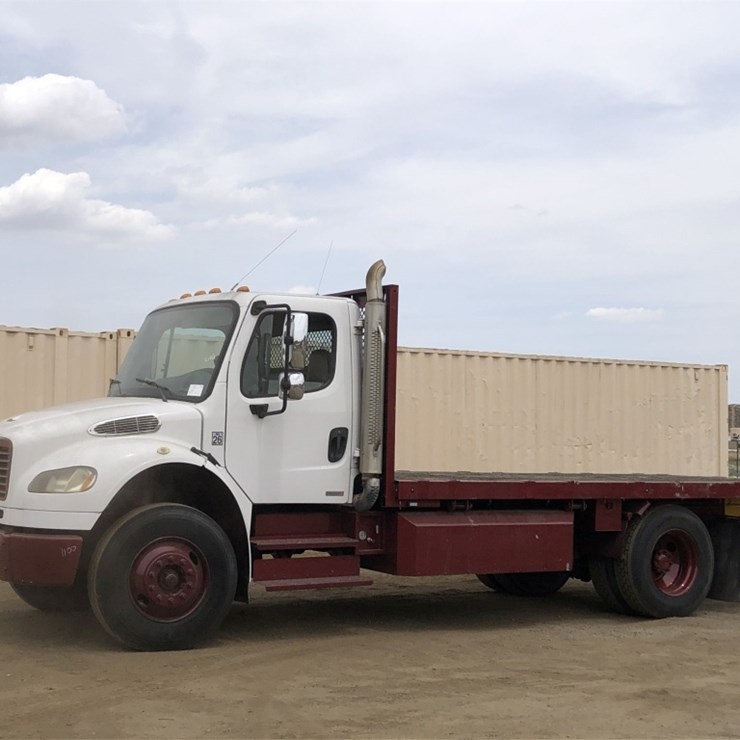 2007 Freightliner M2 Flatbed Truck,