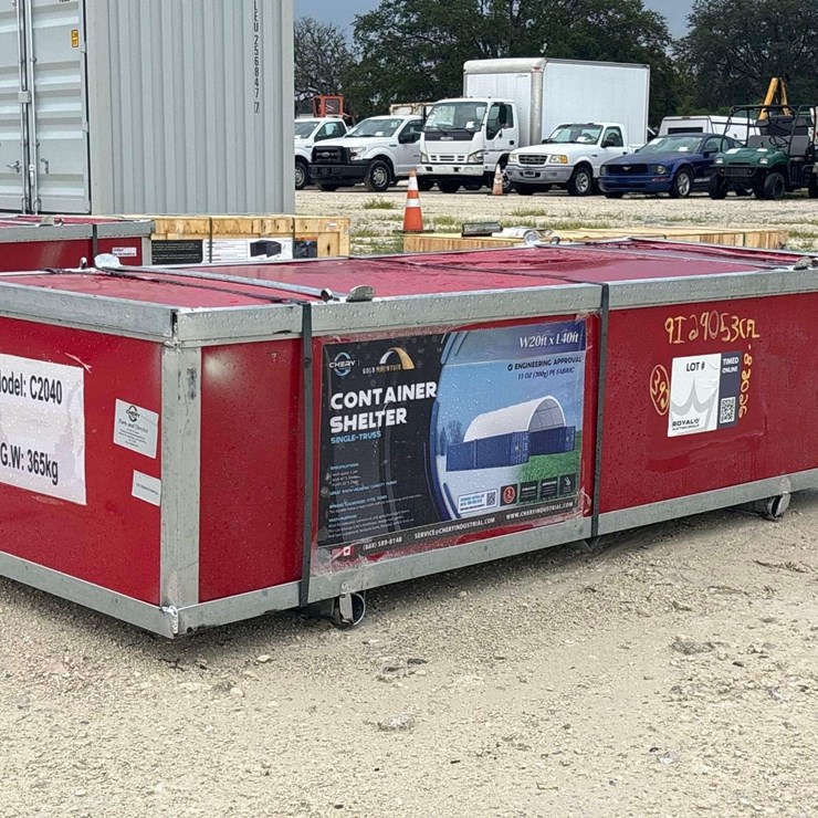 2026 Gold Mountain Dome Container Shelter