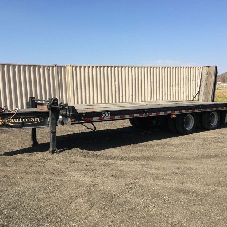 2014 Kaufman Equipment Trailer,