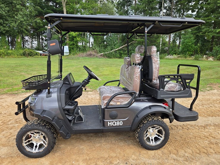 #2024-•-*grey*-assembled-sdlg80-4-person-golf-cart-image-1