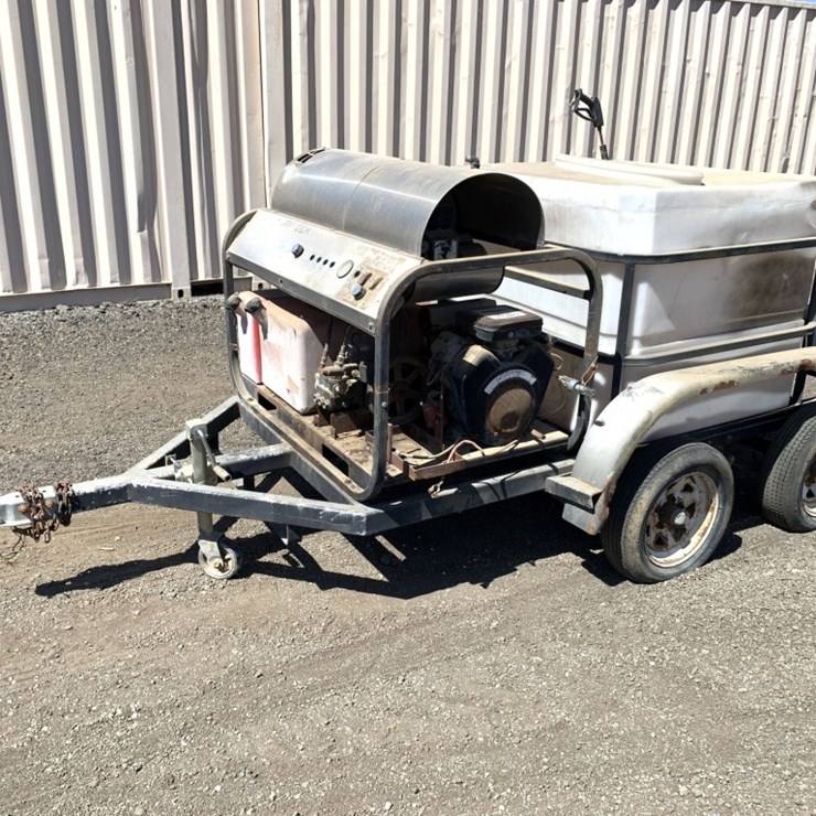 Hydrotek Hot Water Pressure Washer Trailer,