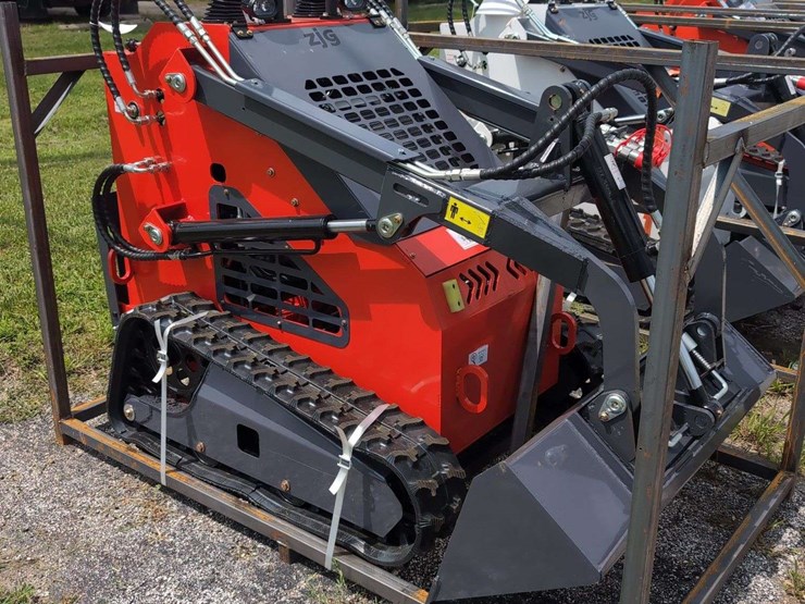zjg-mini-skid-steer-loader-zj-380-(red)---15hp-image-1