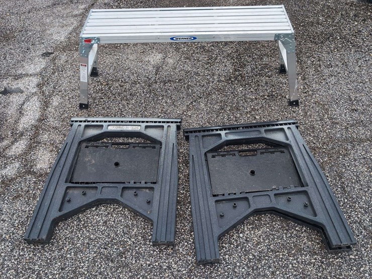werner-ap-20x-mp4-aluminum-pro-grade-work-platform-and-storehouse-sawhorses-image-1