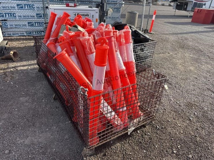 (2)-baskets-of-safety-bollards-&-bases-image-2