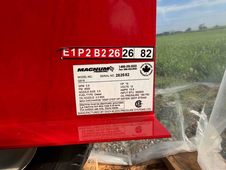 2026-unused-magnum-4000-series-hot-water-pressure-washer-image-13