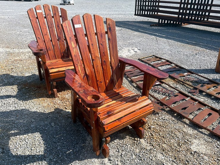 #76-•-amish-cedar-glider-chair-image-1