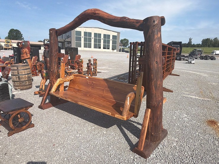#84-•-teakwood-swing-with-wooden-frame-image-1