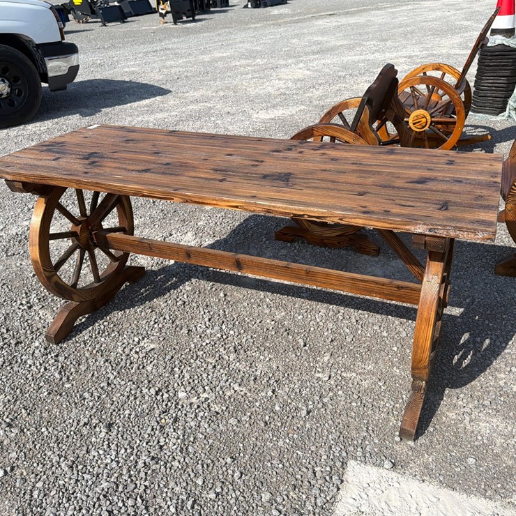 #87 • WAGON WHEEL TABLE