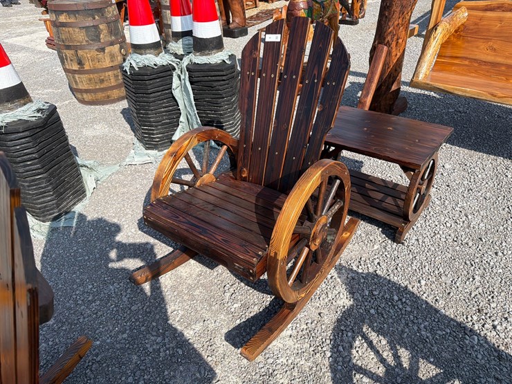 #82-•-wagon-wheel-rocking-chair-image-1