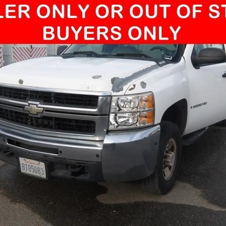 2008 CHEVROLET SILVERADO 2500