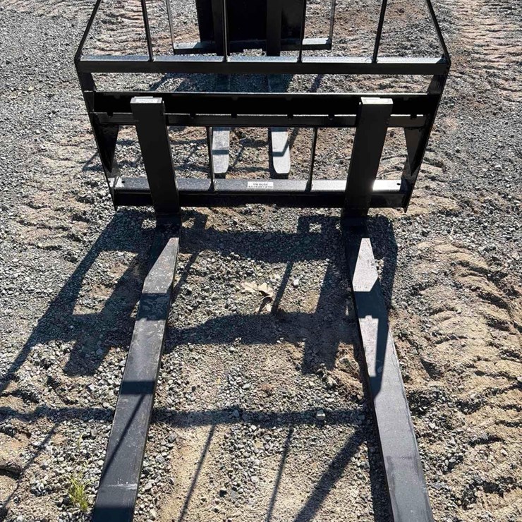 Unused 48" Kivel 3,500lb Quick Attach Pallet Forks