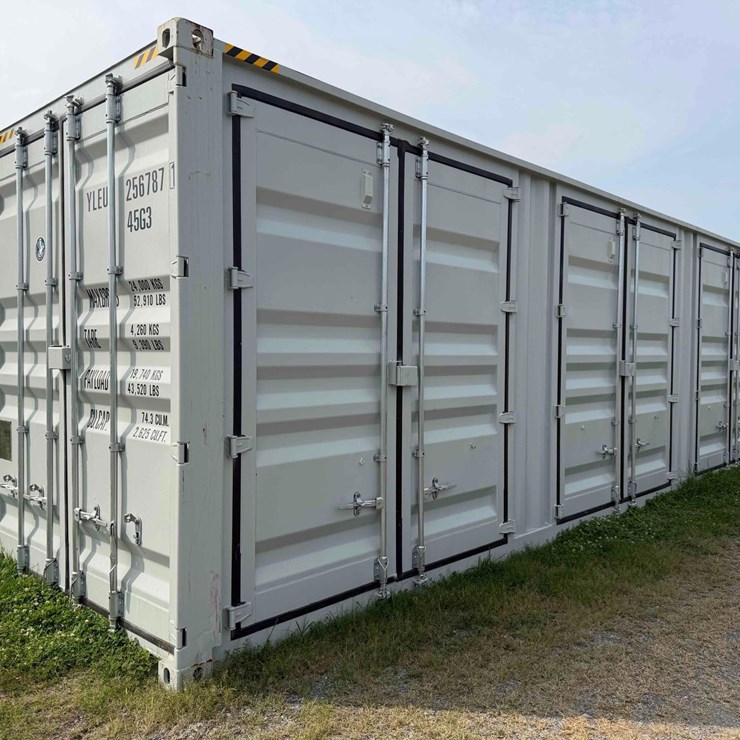 40' High Cube Four Multi Doors Container