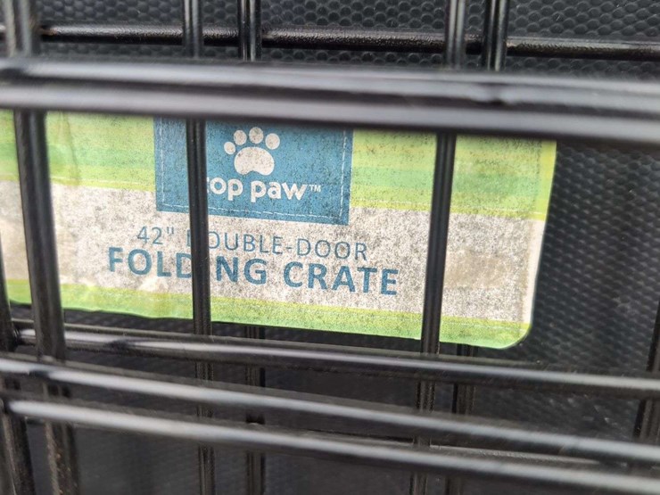 top-paw-42-inch-double-door-folding-dog-crate-image-3