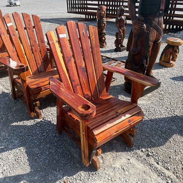 #78 • AMISH CEDAR GLIDER CHAIR