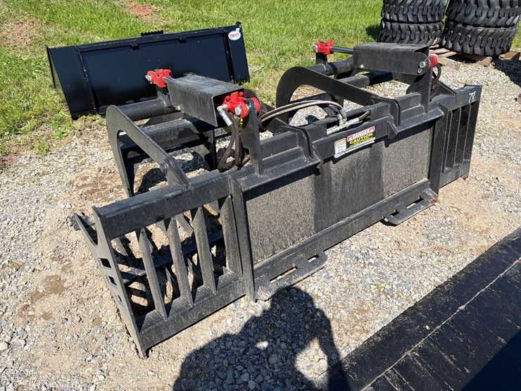 unused-78"-hydraulic-grapple-bucket-image-3