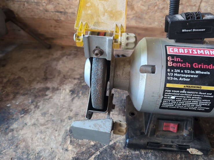 craftsman-6-inch-bench-grinder-1/3-hp-image-3
