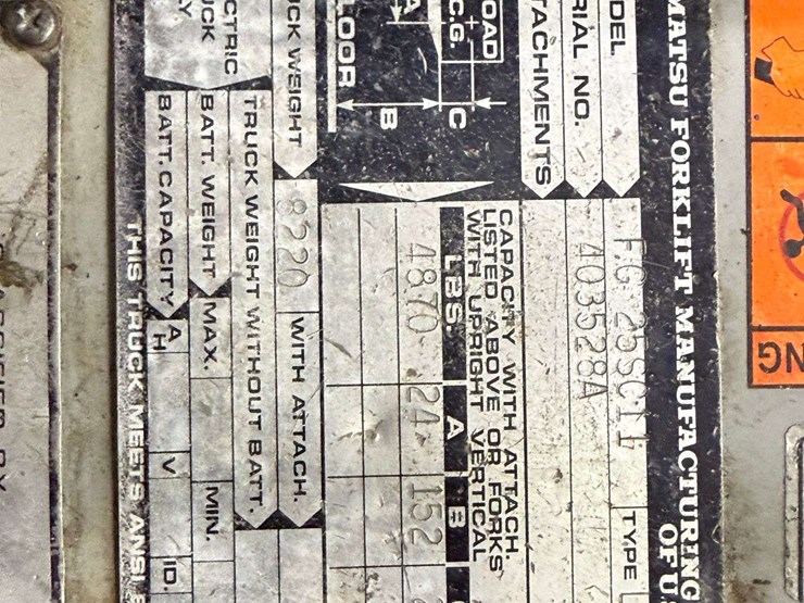 komatsu-fg25sctf-lpg-forklift,-serial-number-403528a-image-4