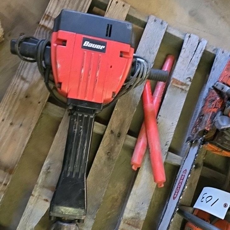 #105 • Baur 70 lb. Breaker Hammer