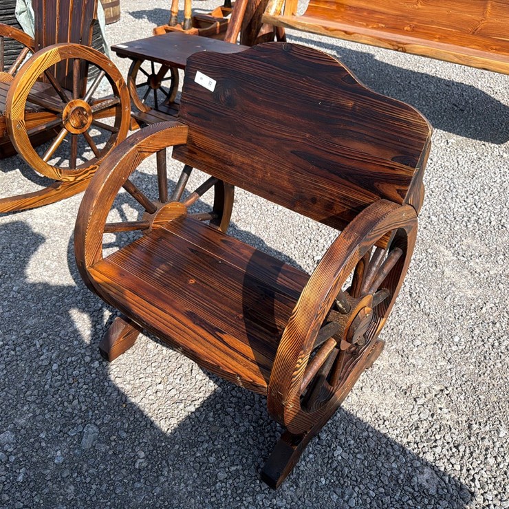 #85 • WAGON WHEEL CHAIR