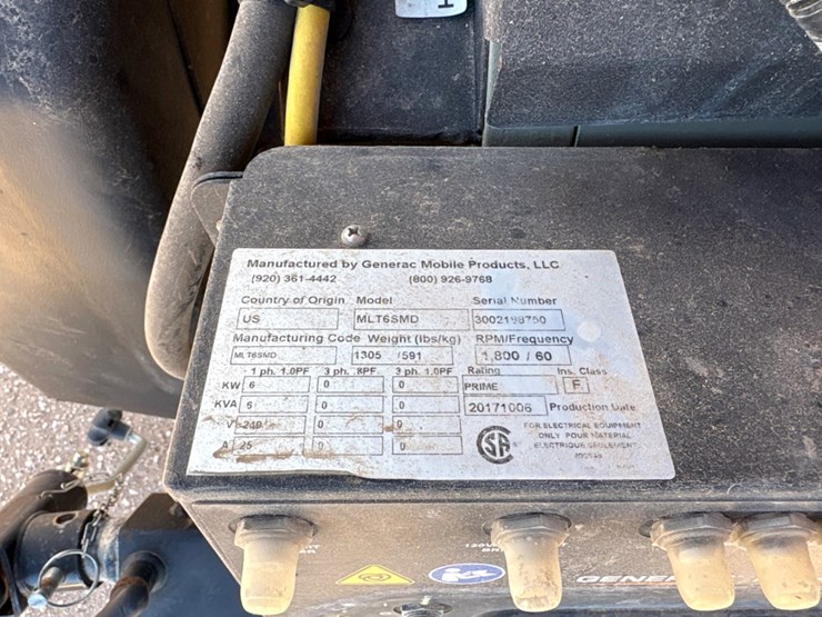 mlt6smds-6kw-s/a-bumper-pull-light-tower-image-9