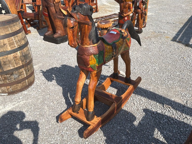 #61-•-teakwood-rocking-horse-image-1