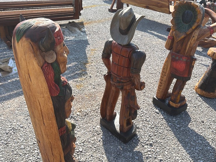 #64-•-small-teakwood-cowboy-statue-image-3