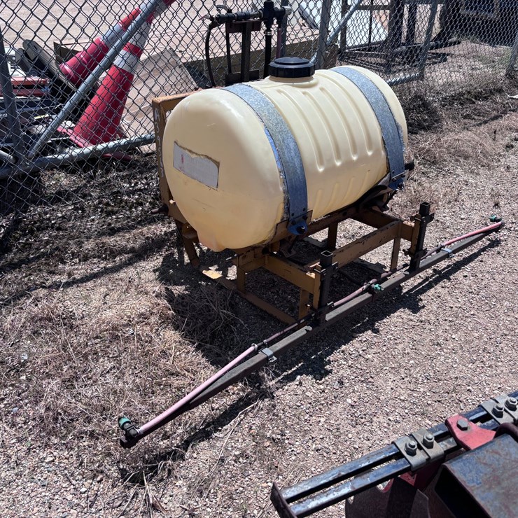 #961 • 50 GALLON 3 POINT HITCH SPRAYER WITH BOOM