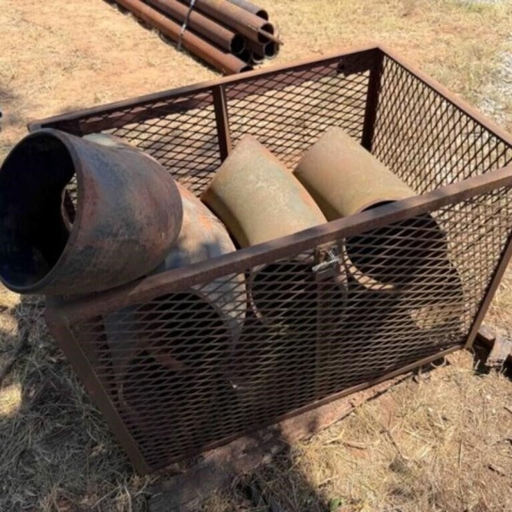 8 count- 8 1/2” Steel Elbow in Storage Box