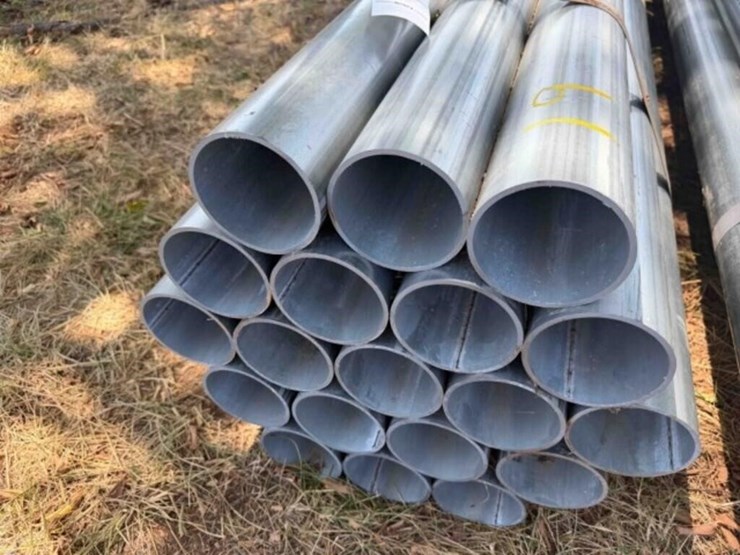 19-count--8'x4"-pieces-of-galvanized-tubing-image-2