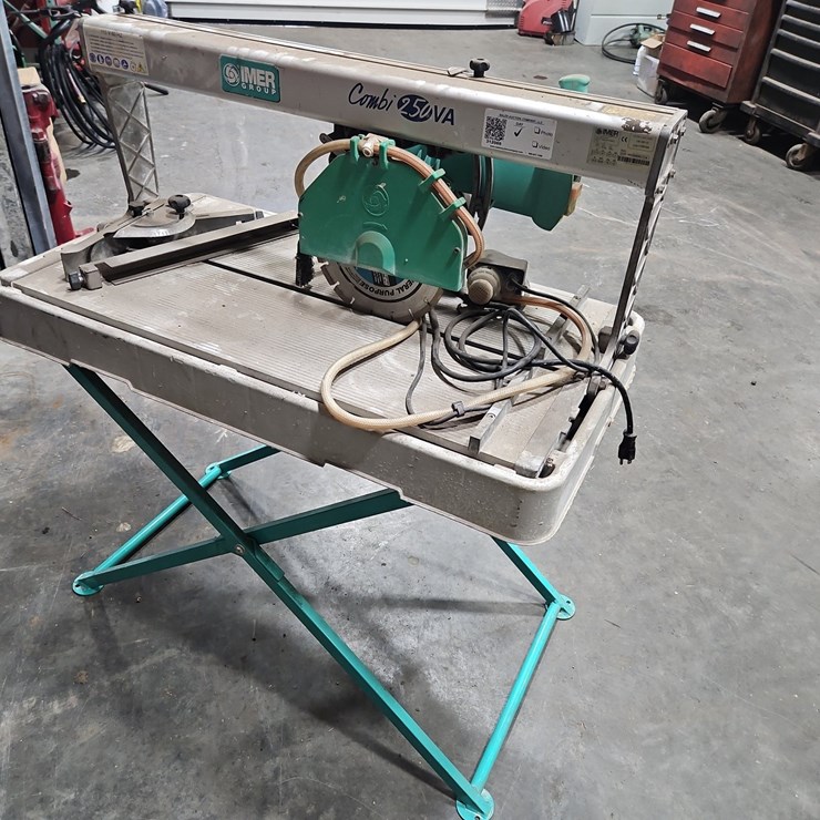 IMER TILE SAW WITH STAND