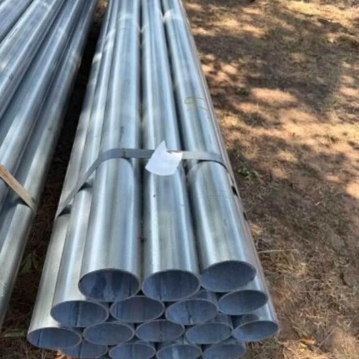 19 count- 8’x4” pieces of galvanized tubing