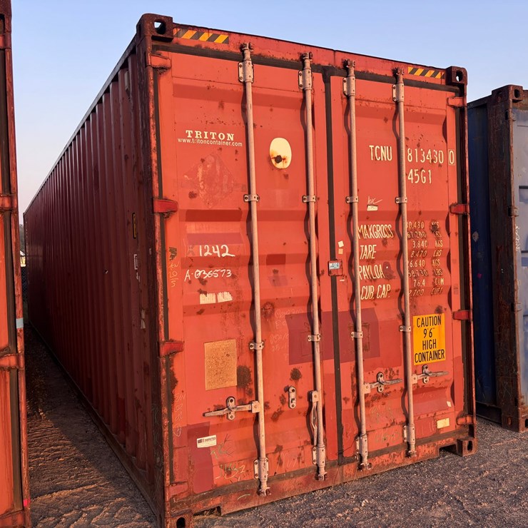 #1242 • 40FT CONTAINER