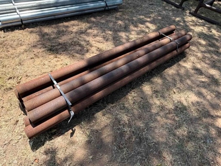 12-count--8’-x-4-1/2”-steel-pipe-image-1