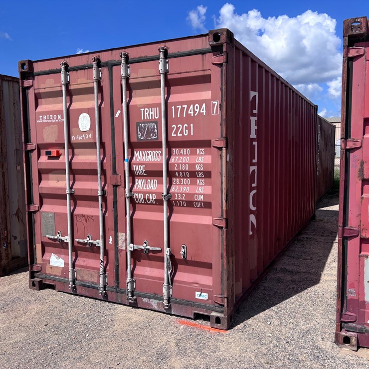 #1222 • 20FT SHIPPING CONTAINER
