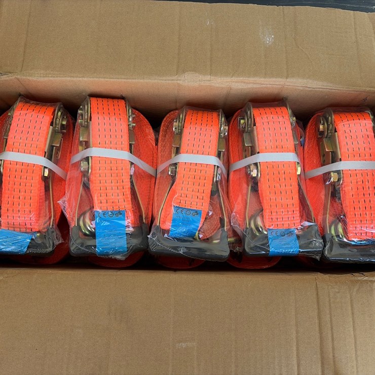 #19 • 10 SKLP 2” Ratchet Tie Down Straps 27’