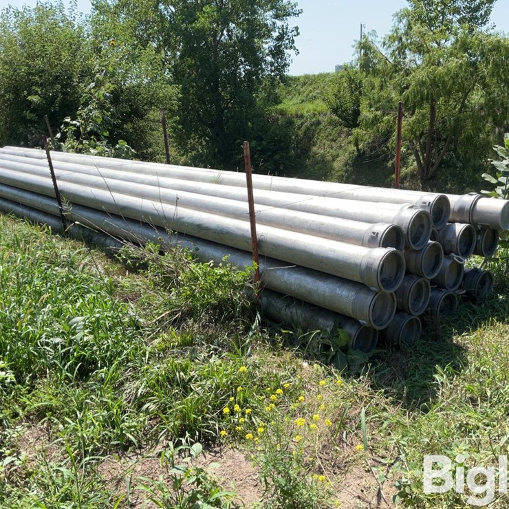 8” Aluminum Irrigation Pipe