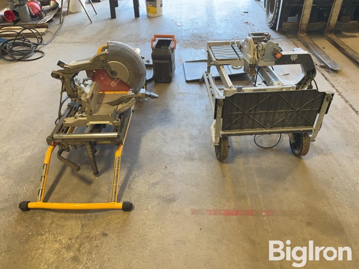 rigid-wet-tile-saw-&-dewalt-mitre-saw-image-6