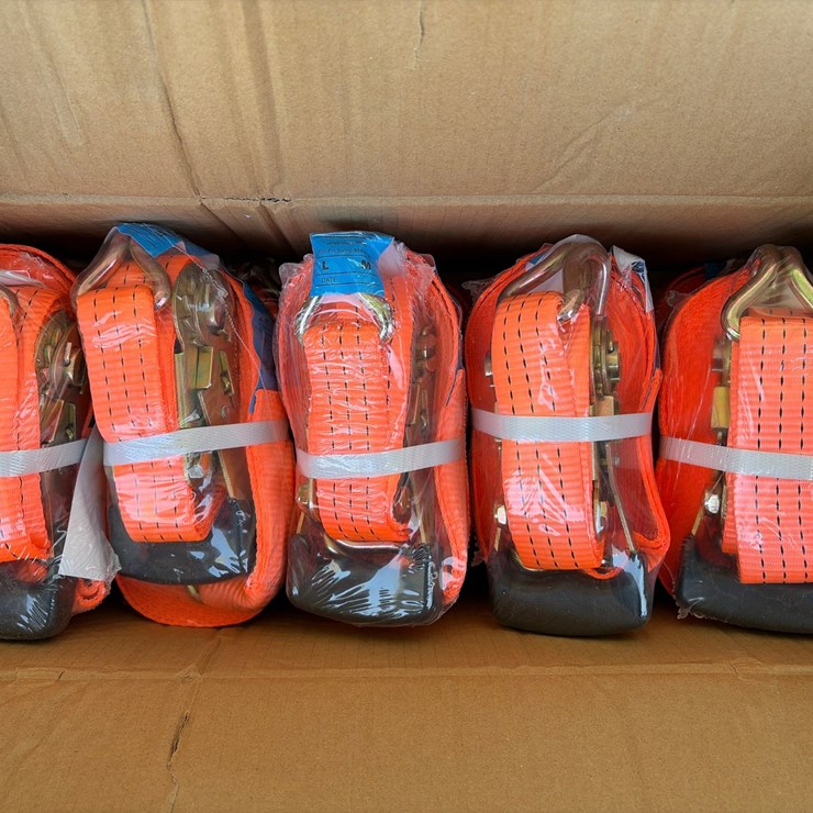#22 • 10 SKLP 1.5” Ratchet Tie Down Straps 27’