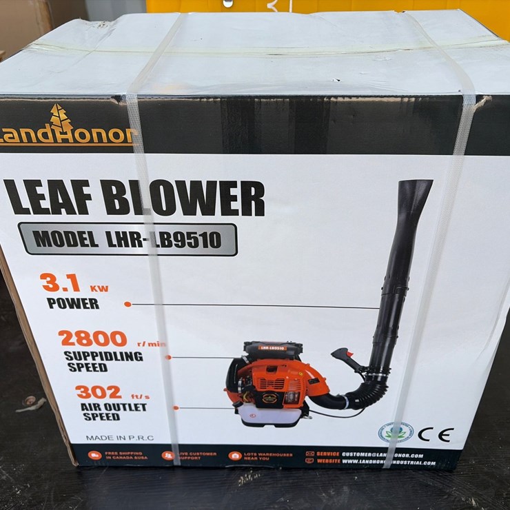 #32 • Unused Landhonor Back Pack Leaf Blower