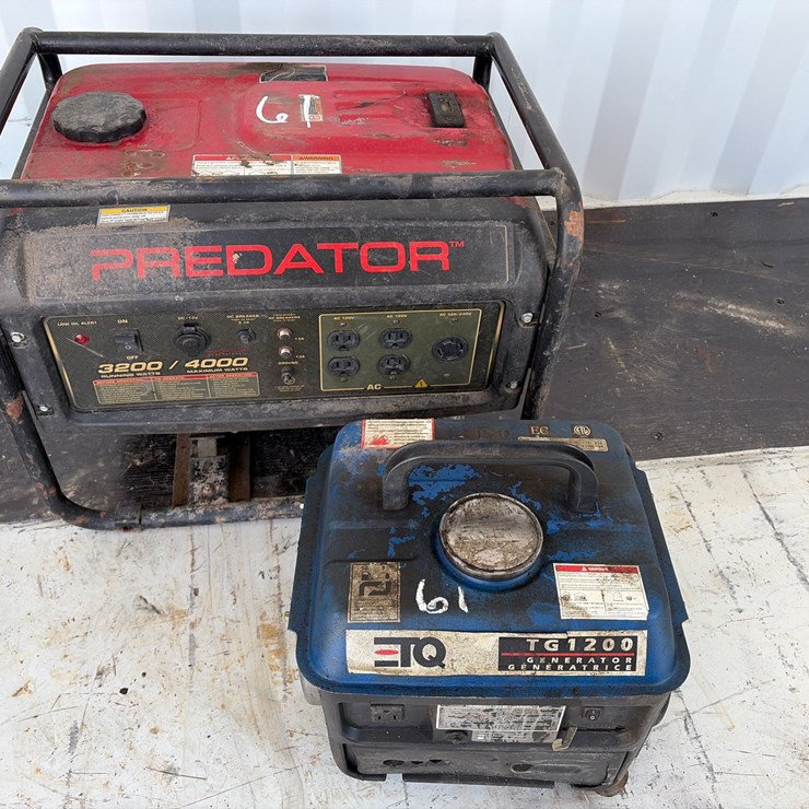 #61 • Predator 4000w Generator & TG1200 Generator