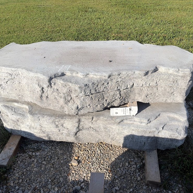 #99 • 2 Precast Stones