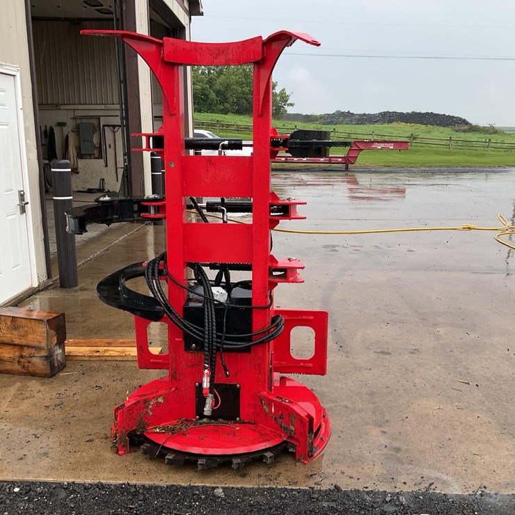 #165 • GIYI Feller Buncher for Skid Steer
