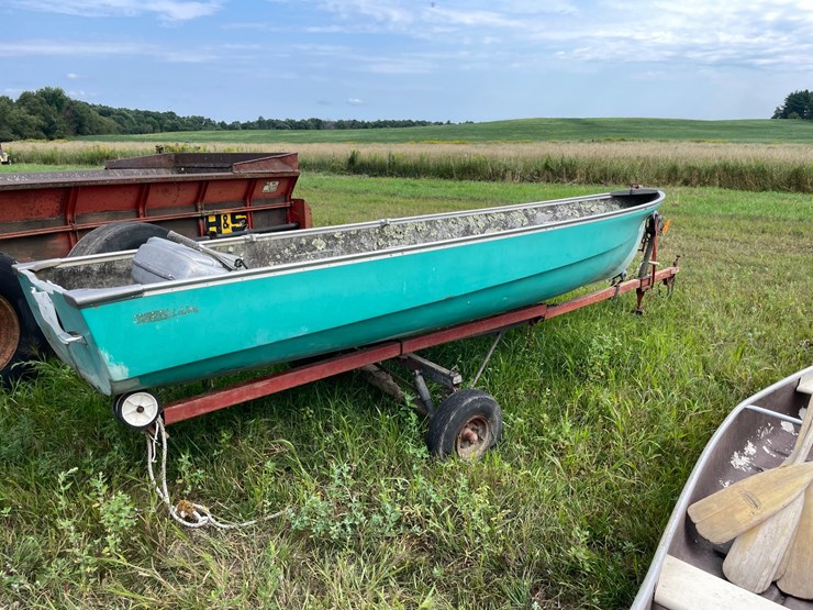 #2653-•-shell-lake-15'-boat-and-motor-(for-parts)-image-7