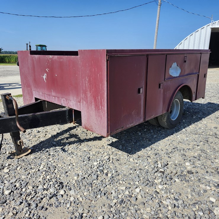 11ft Heavy Duty service trailer