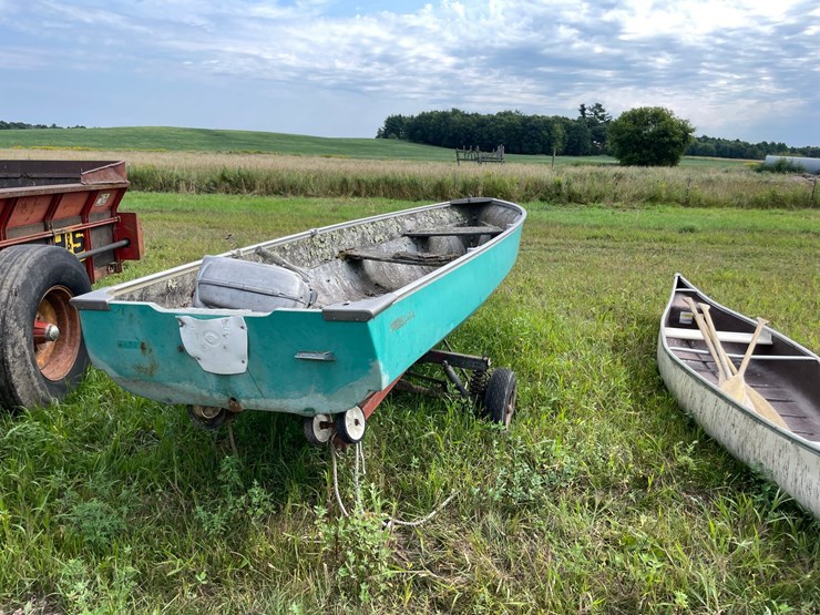 #2653-•-shell-lake-15'-boat-and-motor-(for-parts)-image-8